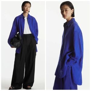 COS Blue Button Down Shirt